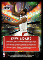 Kawhi Leonard 2022 2023 Panini NBA Hoops Hoopla Series Mint Card #15
