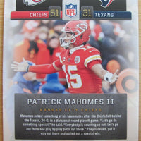 Patrick Mahomes II 2021 Panini Prestige Any Given Sunday Series Mint Insert Card #AGS-PM