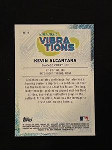 Kevin Alcantara 2022 Bowman Chrome Virtuosic Vibrations Series Mint Card  #VV-11