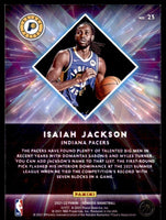 Isaiah Jackson 2021 2022 Panini Donruss Great X-Pectations Series Mint Rookie Card #23
