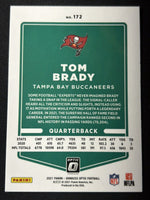 Tom Brady 2021 Donruss Optic Series Mint Card #172
