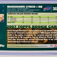 Marshawn Lynch 2007 Topps Series Mint Rookie Card #302