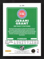 Jerami Grant 2021 2022 Panini Donruss Green and Yellow Laser Series Mint Card #54
