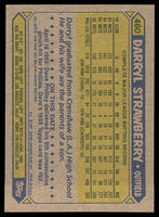 Darryl Strawberry 1987 Topps Series Mint Card #460
