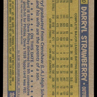Darryl Strawberry 1987 Topps Series Mint Card #460