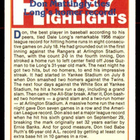 Don Mattingly 1988 Score ‘87 Highlights Series Mint Card #658