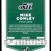 Mike Conley 2021 2022 Panini Donruss Orange Lazer Series Mint Card #148