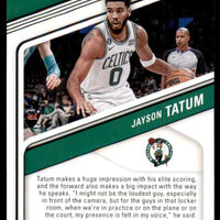 Jayson Tatum 2022 2023 Panini Donruss Elite Series Mint Card #9