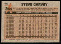 Steve Garvey 1983 Topps Series Mint Card #610
