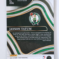 Jayson Tatum 2021 2022 Panini Select Courtside Series Mint Card #206