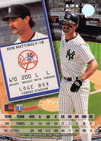 Don Mattingly 1994 Leaf Series Mint Card #121
