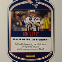 Tom Brady 2021 Panini Player of the Day Series Mint Card #100