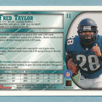 Fred Taylor 1998 Topps Finest Series Mint ROOKIE Card  #11