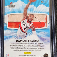 Damian Lillard 2022 2023 Panini Hoops Skyview Series Mint Card #11