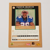Curtis Martin 1995 Upper Deck Premier Prospects Series Mint Rookie Card #18