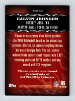 Calvin Johnson 2007 Topps Red Hot Rookie Series Mint Card #2
