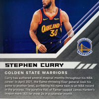 Stephen Curry 2020 2021 Panini Chronicles XR Series Mint Card #282