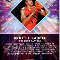 Scottie Barnes 2021 2022 Panini Donruss Great X-Pectations Series Mint Rookie Card #22