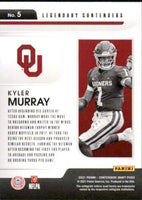 Kyler Murray 2021 Panini Contenders Draft Picks Legendary Contenders Series Mint Card #5
