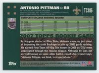 Antonio Pittman 2007 Topps Chrome Xfractor Series Mint Rookie Card #TC186
