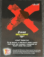 Ziaire Williams 2022 Wild Card Alumination Red Light Show Mint Rookie Card #LS-25
