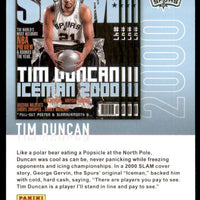 Tim Duncan 2020 2021 NBA Hoops SLAM Magazine Cover Mint Card #8