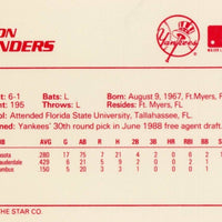 Deion Sanders 1989 Star Company Series Mint Rookie Card #150