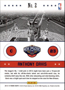 Anthony Davis 2013 2014 Hoops Above the Rim Series Mint Card #2