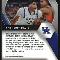 Anthony Davis 2021 2022 Panini Prizm Draft Picks Green Series Mint Card #58