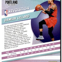 Damian Lillard 2018 2019 Panini Revolution Series Mint Card #85