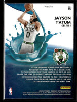 Jayson Tatum 2020 2021 Panini Donruss Optic Splash Series Mint Card #14
