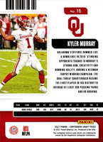 Kyler Murray 2021 Panini Contenders Draft Picks Season Ticket Series Mint Card #15
