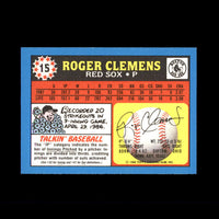 Roger Clemens 1988 Topps UK Mini Series Mint Card #15