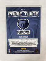 Ja Morant 2022 2023 Panini Hoops Prime Twine Series Mint Card #16
