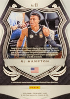 RJ Hampton 2020 Panini Prizm Draft Picks Crusade Series Mint Rookie Card #93
