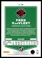 Fred VanVleet 2021 2022 Panini Donruss Green and Yellow Laser Series Mint Card #38
