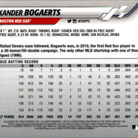 Xander Bogaerts 2020 Topps Limited Edition Card #AL-13 Found Exclusively in the All-Star Team Set