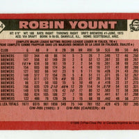 Robin Yount 1986 O-Pee-Chee Series Mint Card #144