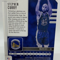 Stephen Curry 2020 2021 Panini Absolute Memorabilia Series Mint Card #32