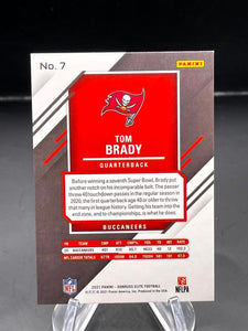Tom Brady 2021 Donruss Elite Series Mint Card #7