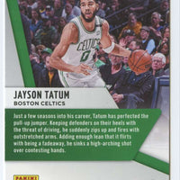 Jayson Tatum 2021 2022 Panini Chronicles Threads Series Mint Card #96