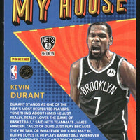 Kevin Durant 2021 2022 Panini Donruss Optic My House Holo Mint Card #5