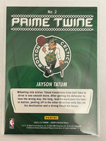 Jayson Tatum 2022 2023 Hoops Prime Twine Series Mint Card #2
