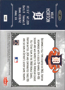 Willie Horton 2006 Greats of the Game Tigers Greats Series Mint Card #DET-WH