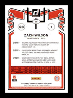 Zach Wilson 2021 Panini Chronicles Draft Picks Donruss Retro Series Mint ROOKIE Card #1
