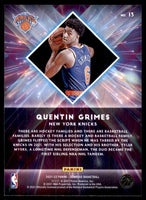 Quentin Grimes 2021 2022 Panini Donruss Great X-Pectations Series Mint Rookie Card #13
