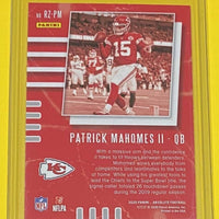Patrick Mahomes II 2020 Panini Absolute Red Zone Series Card #RZ-PM