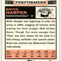 Bryce Harper 2015 Topps Heritage New Age Performers Series Mint Card #NAP-6
