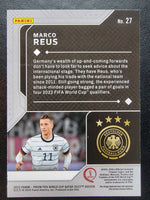 Marco Reus 2022 Panini Prizm World Cup Soccer Scorers Club #27
