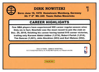 Dirk Nowitzki  2022 2023 Panini Donruss Retro Series Mint Card #3
